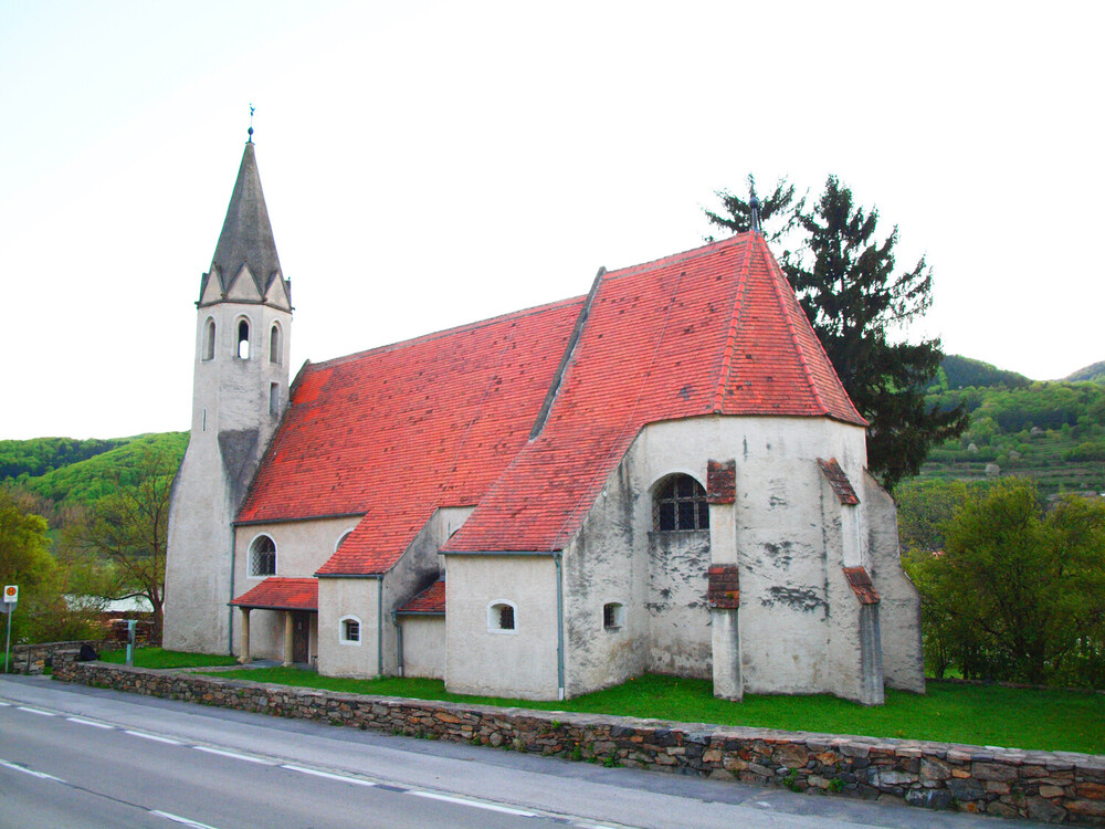 Ansicht der Kirche von Osten