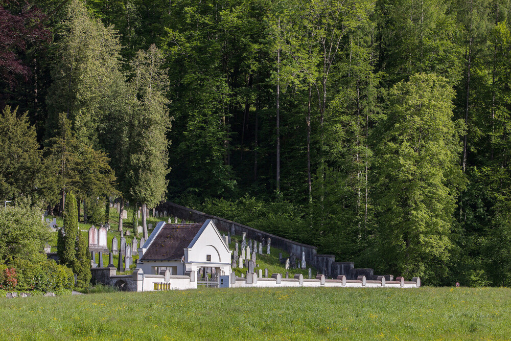 Ansicht Jüdischer Friedhof Hohenems