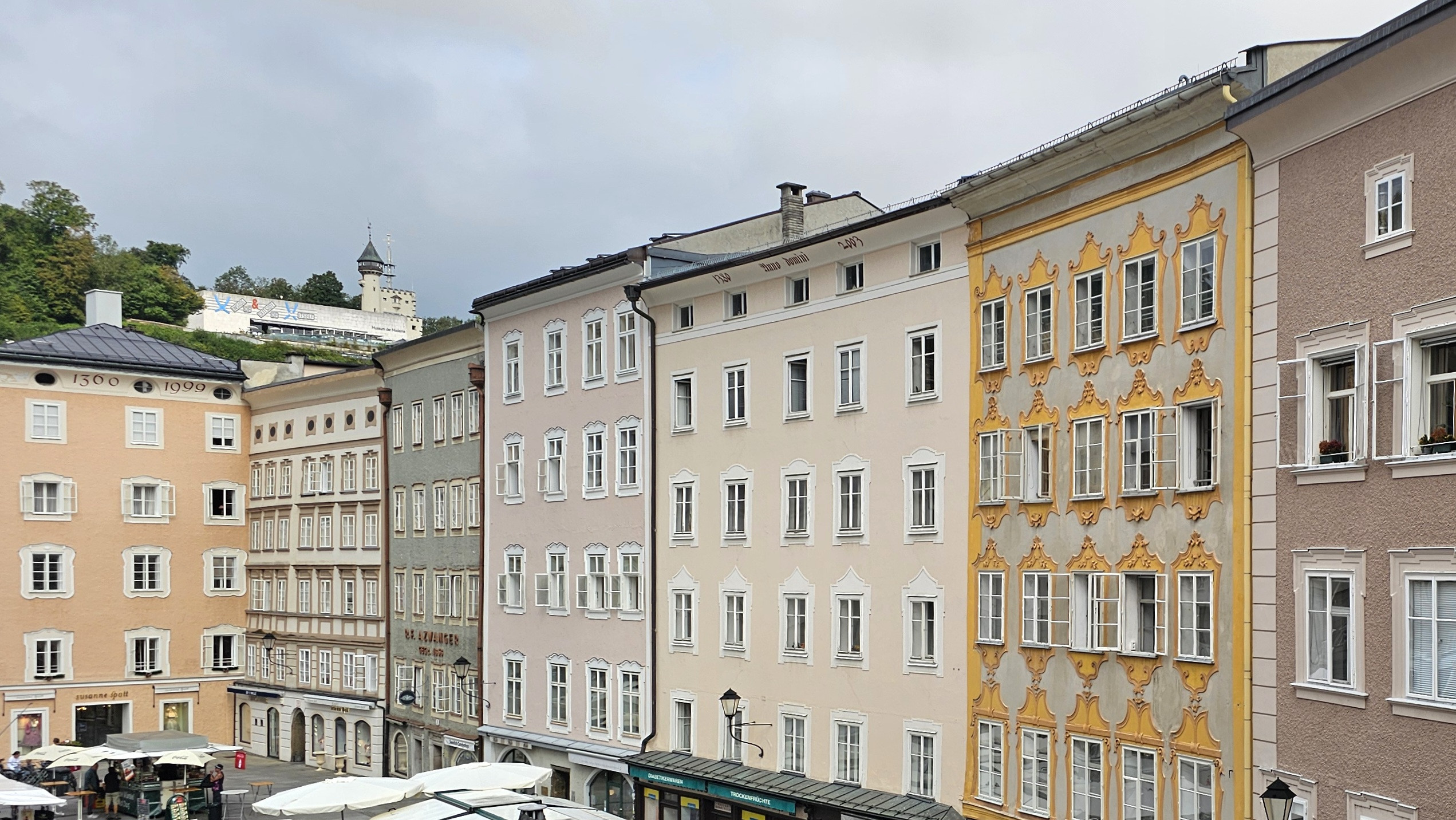 Altstadt Fassaden Universitätsplatz