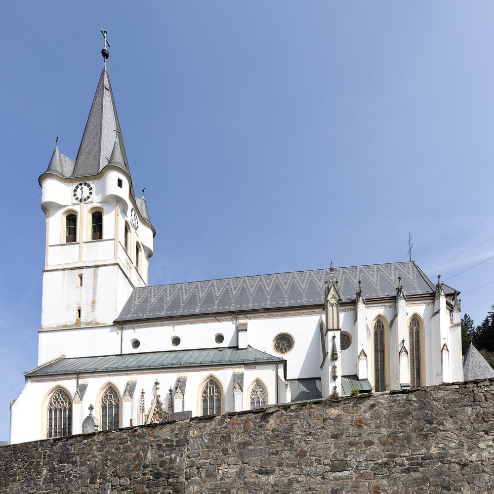 Blick auf die Kirche