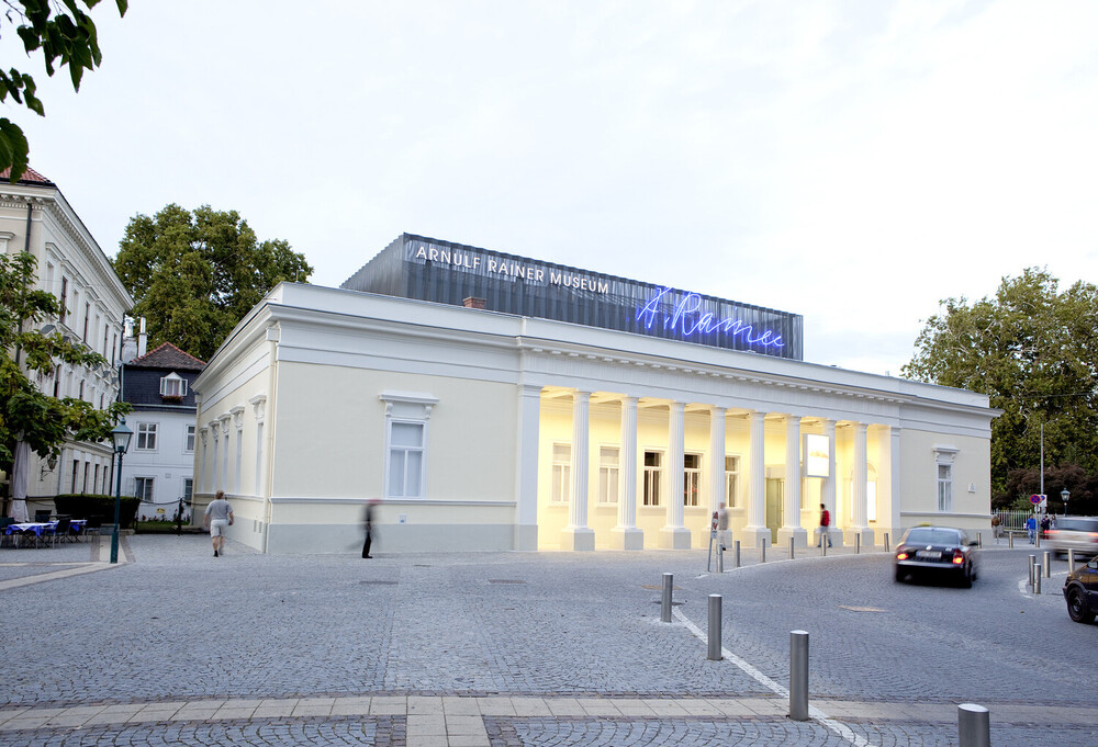 Außenansicht Arnulf Rainer Museum