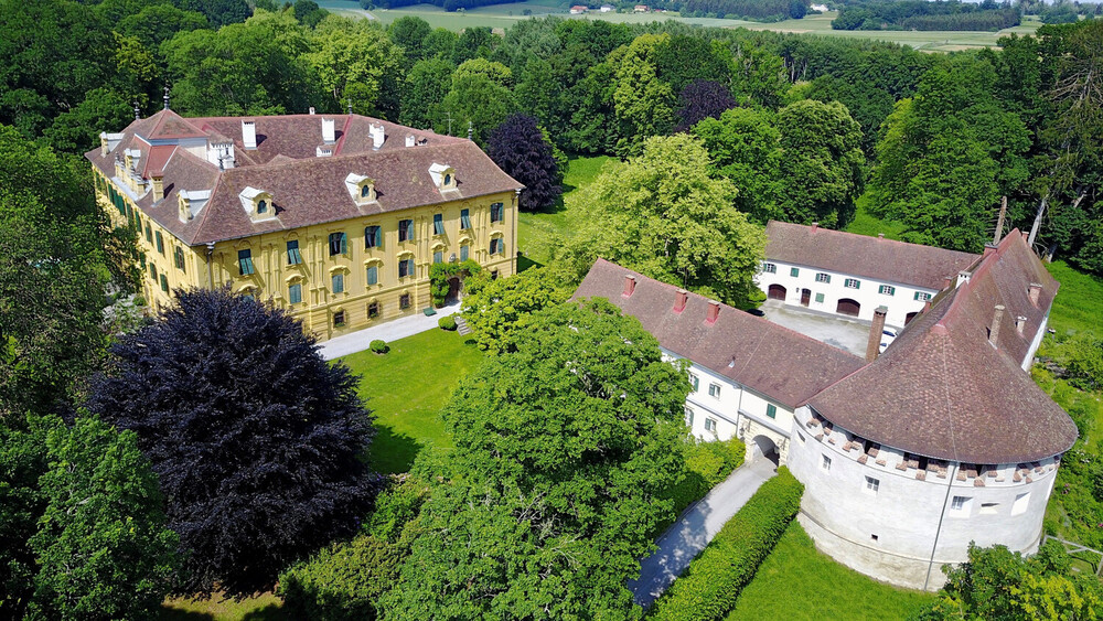 Schloss Neudau u. Vorhof