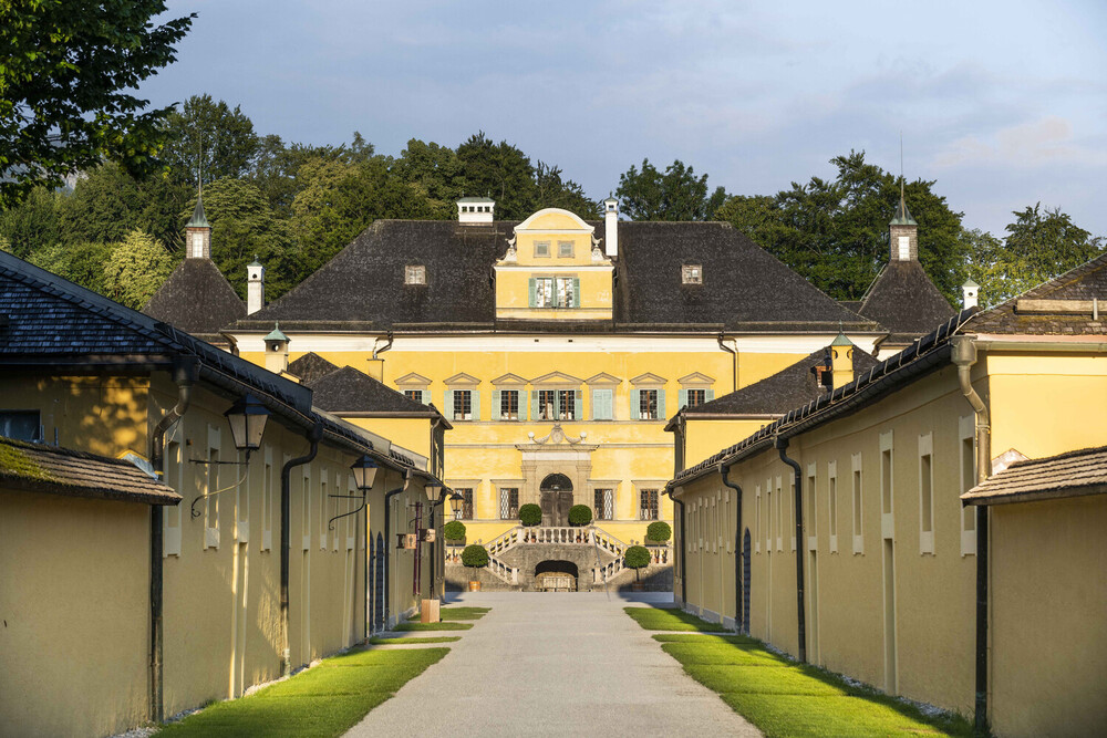 Blick auf die Schlossanlage