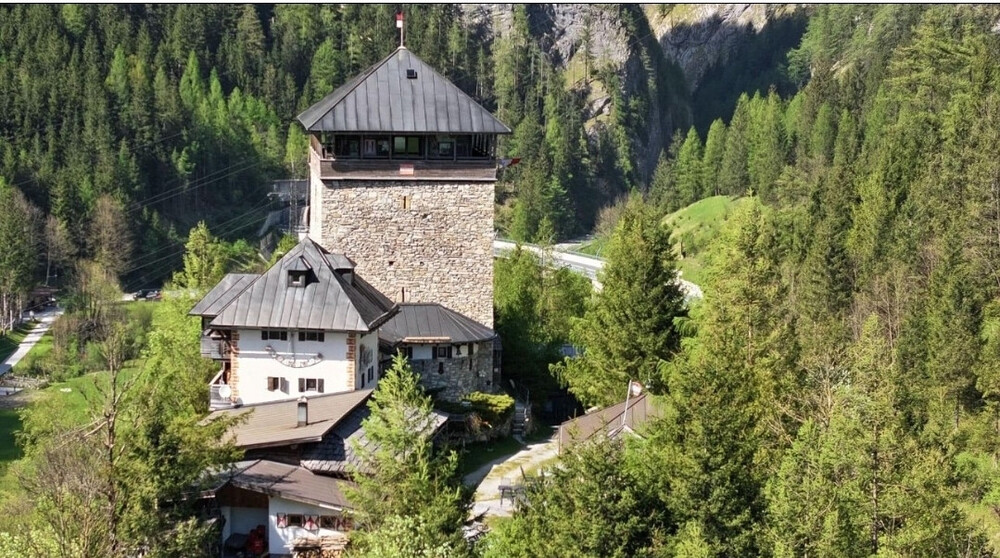 Burg Klammstein von oben