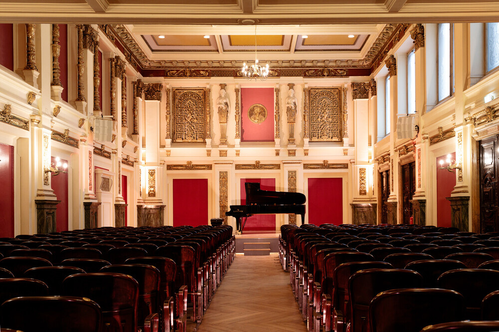 Der Ehrbar Saal im 4. Wiener Gemeindebezirk strahlt in neuem Glanz.