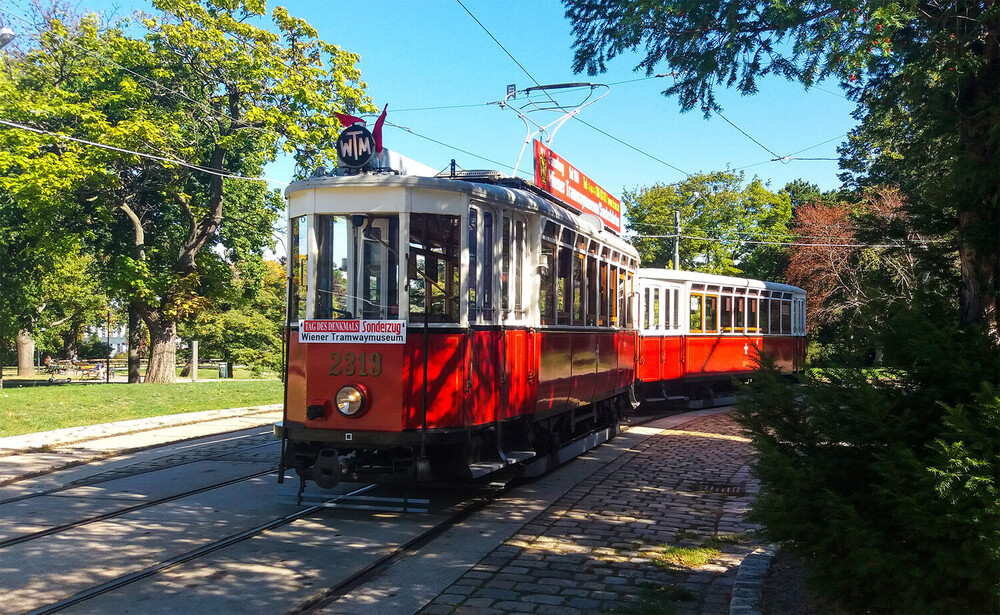 Rollendes Museum zur Abfahrt bereit