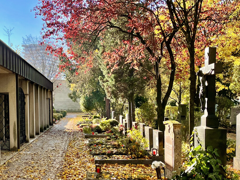 Der St. Barbara Friedhof verbindet Kultur und Natur